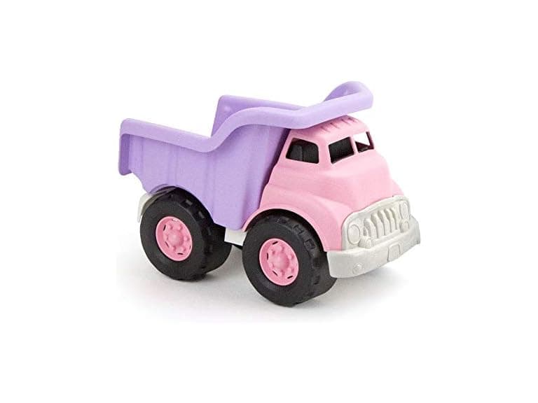 Green Toys Dump Truck, Pink/Purple CB - Image 1