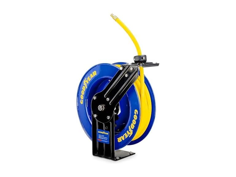 Goodyear Air Hose Reel Retractable 3/8" Inch x 50' - Image 1