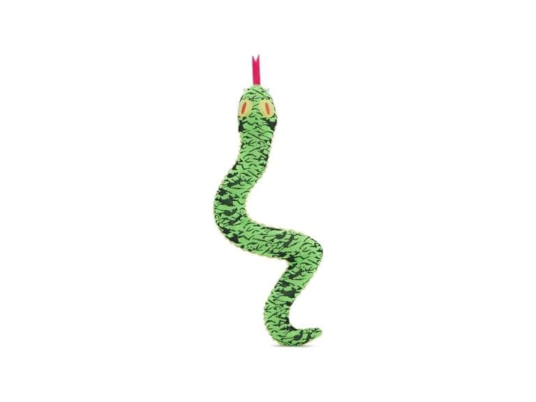 BarkBox Ssssssssteve Dog Toy Plush Snake w Whip-N-Flip Body - Image 1