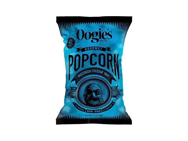 (20 Pk) Oogie's Snacks White Cheddar Popcorn - Image 1