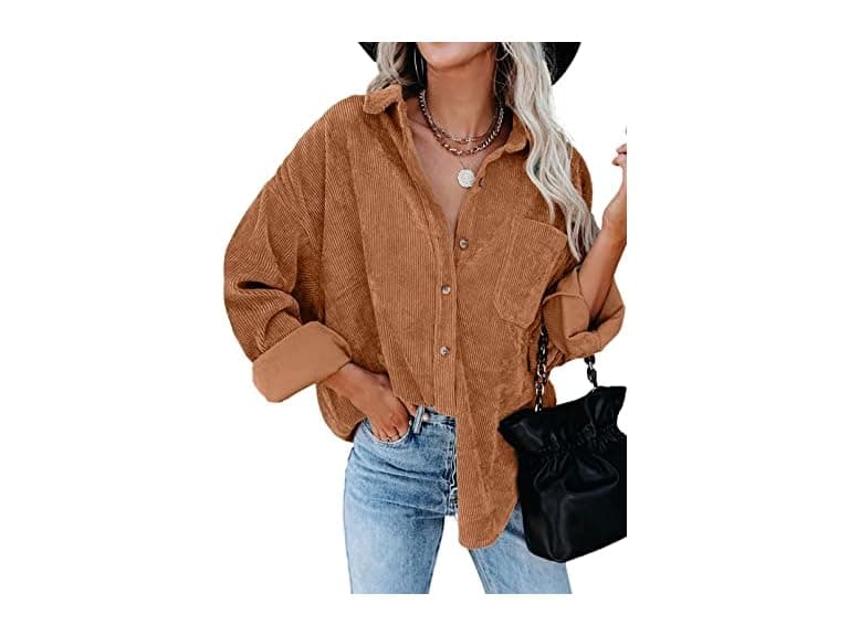 Dokotoo Women (S) Tops Casual Button Down V Tops - Image 1