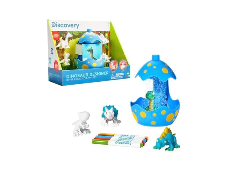 Discovery Dinosaur Crafts Painting Kit, 11-Piece - Image 1