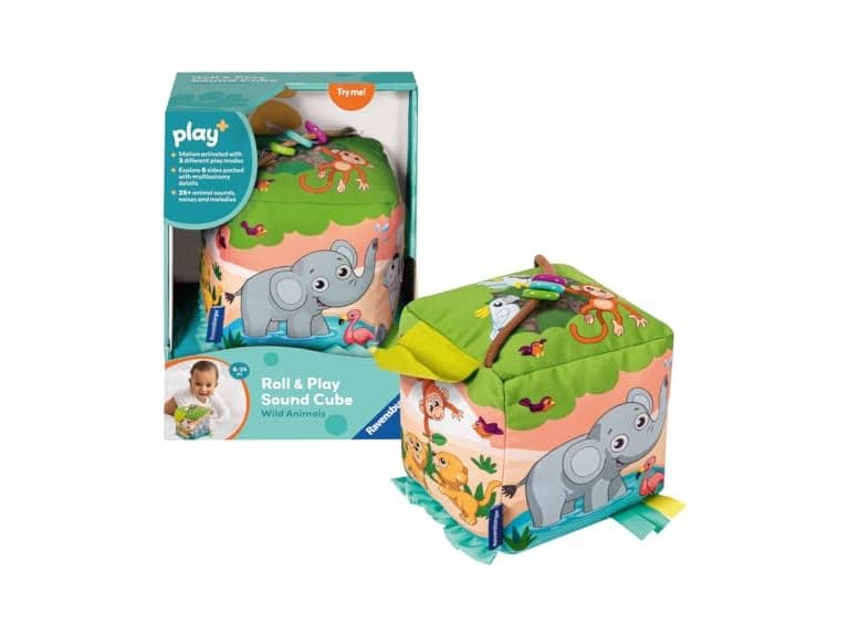 Ravensburger Play+ Roll & Play Sound Cube - Image 1