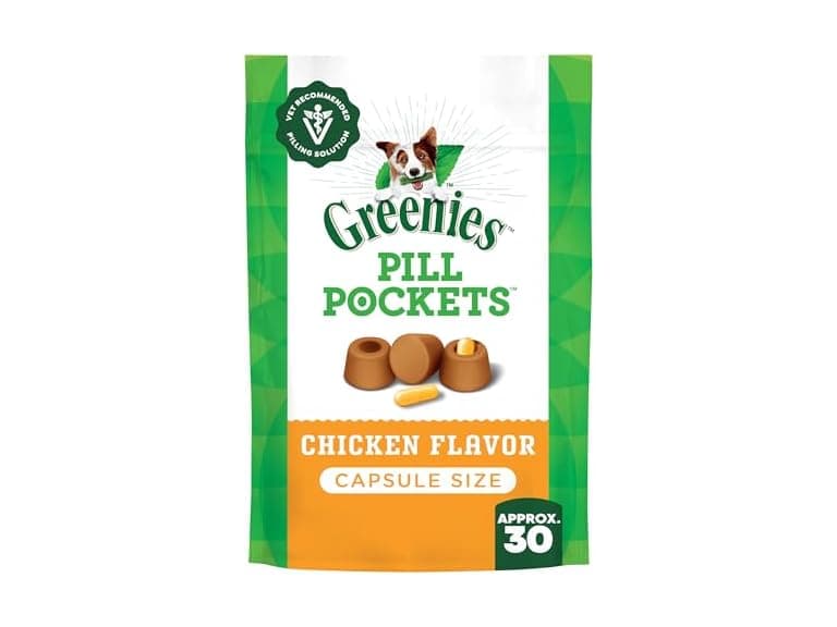 Greenies Pill Pockets for Dogs Large Size, 7.9 oz. - Image 1