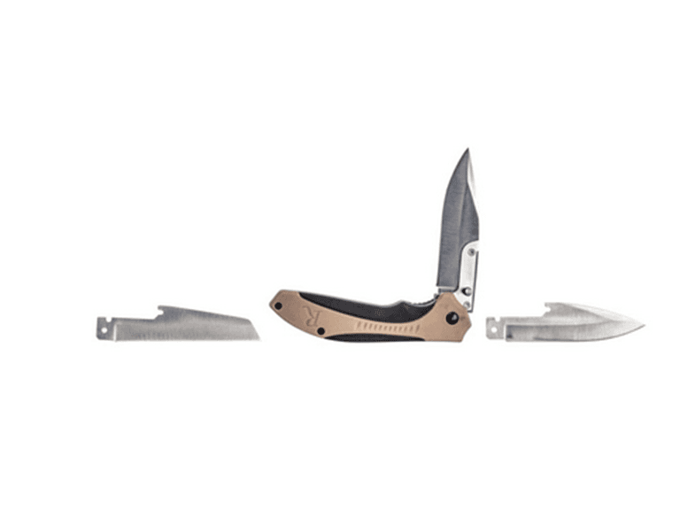RXB LINER LOCK TAN/BLK MOLDED HANDLE 4.5 - Image 1