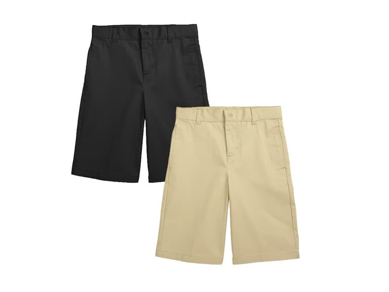 2PK Boys Stretch Cotton Chino Shorts - Image 1