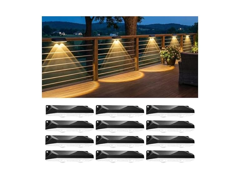 Brightown 12 Pack Solar Lights Outdoor - Image 1