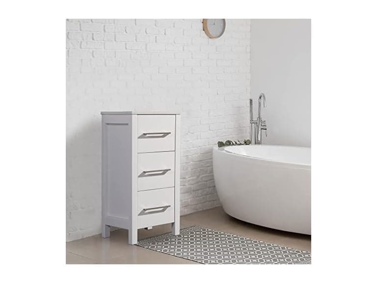 Vanity Art 12 Inch Bathroom Cabinet 3 Do - Image 1