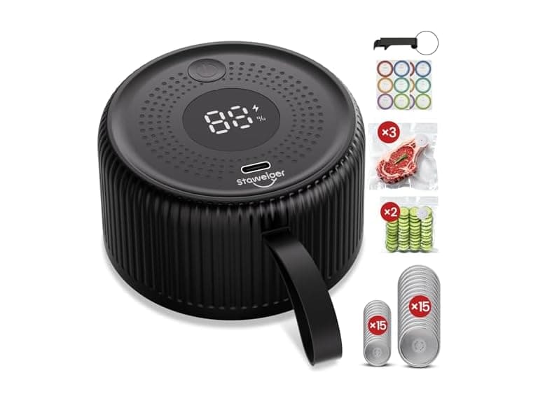 Staweiger Mason Jar Vacuum Sealer Kit - Image 1