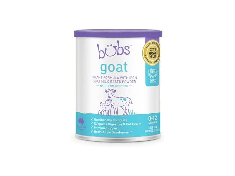 Bubs Whole Goat Milk Infant Formula 20oz - Image 1