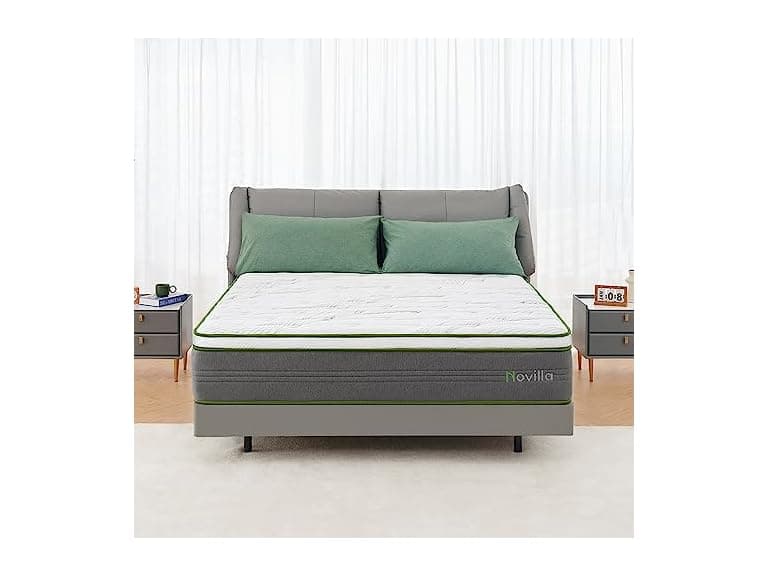 Novilla Queen 12" Gel Memory Foam Mattress - Image 1