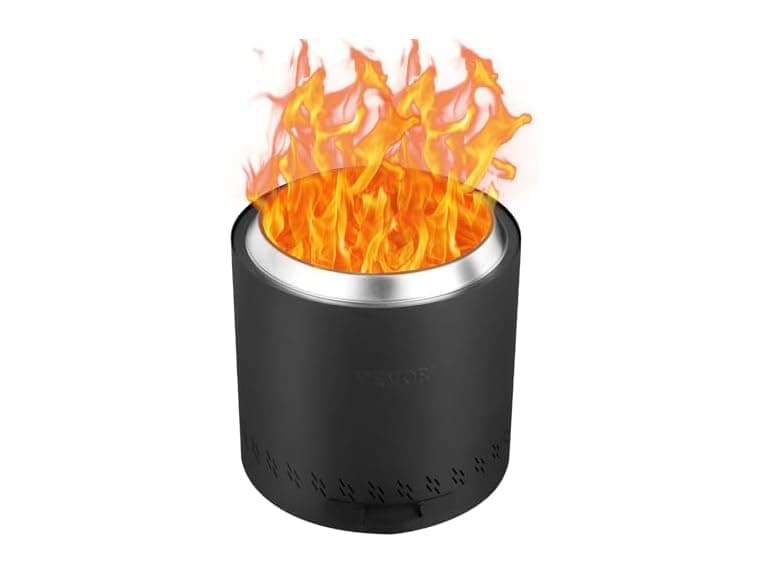 Smokeless Fire Pit Stove Bonfire, H: 15.4 in - Image 1