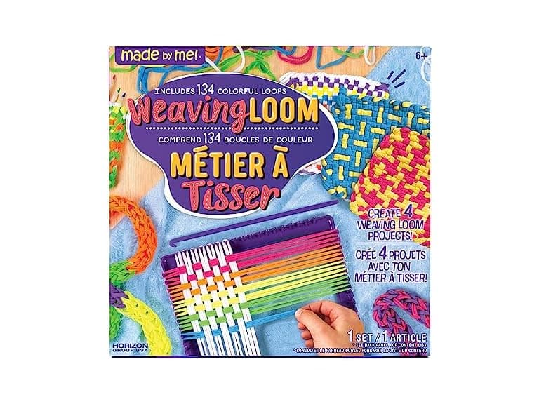 Made by Me Weaving Loom 136-Pc Color Loops - Image 1