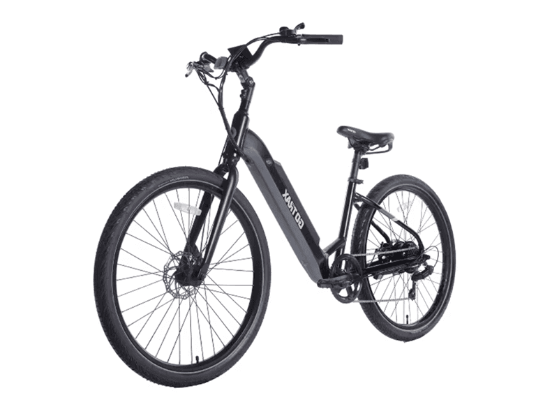 GOTRAX Transit 27.5" Step Through Electric Hybrid Bike - Image 1