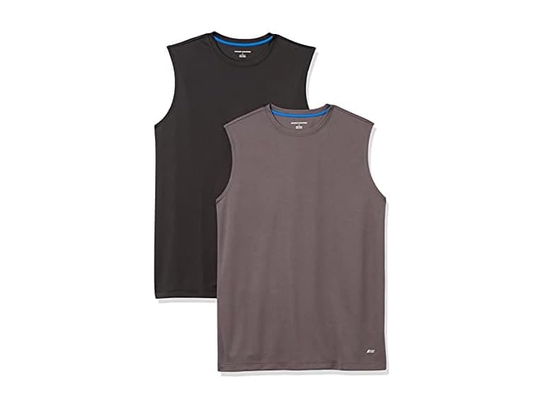 Amazon Essentials Mens Active Performance Tech Tank Tops 2Pk - Image 1