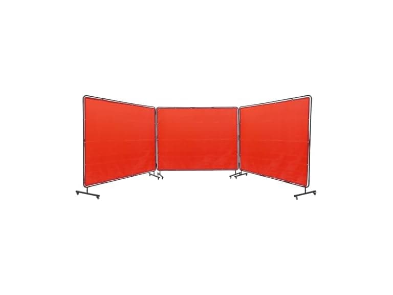 Welding Screen with Frame, 6' x 8' 3 Panel