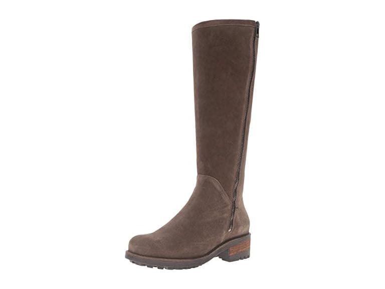 La Canadienne Cecile Stone Oiled Suede - Image 1