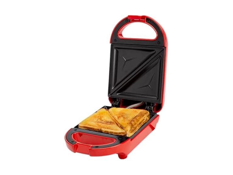 Tasty Mini Sandwich Maker Red - Image 1