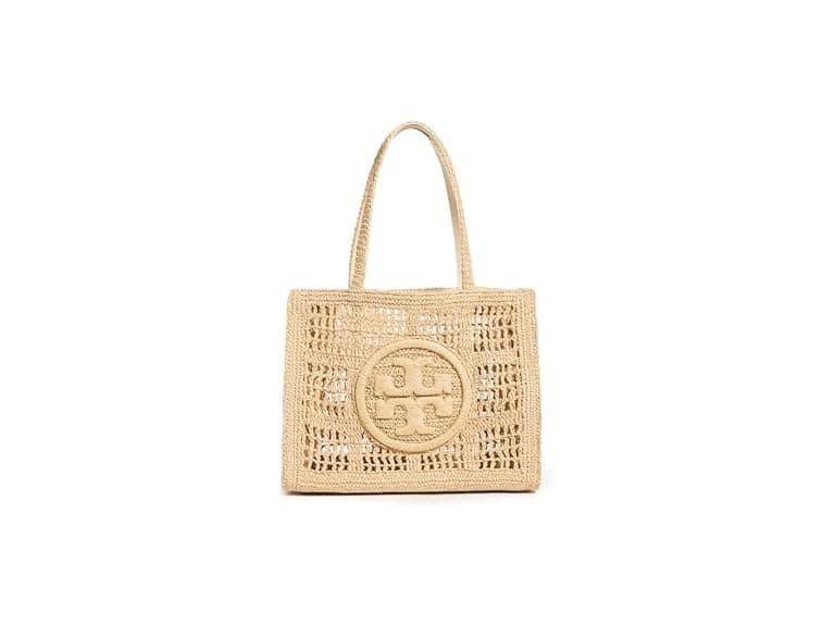 Tory Burch Ella Hand Crocheted Small Tote - Image 1