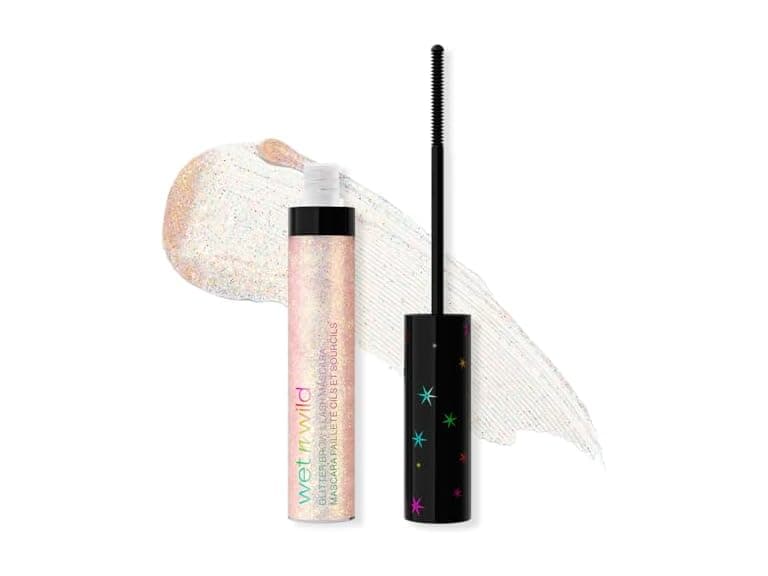 wet n wild Glitter Brow&Lash Mascara Pink - Image 1