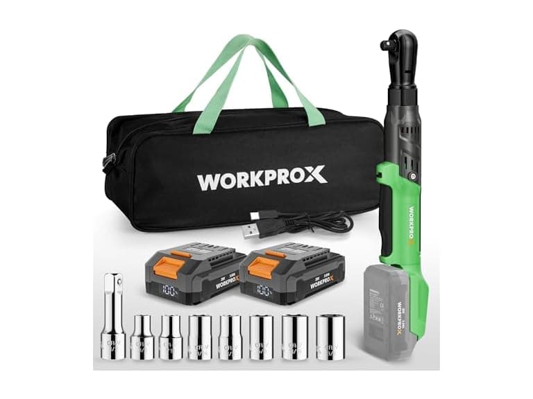 WORKPROX 1/2 Electric Ratchet Set