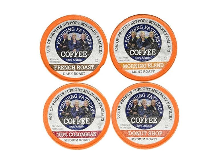 80Ct Founding Fathers Coffee Single Serve KCups - Image 1