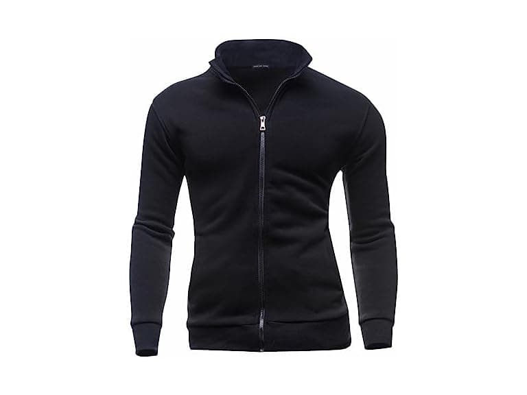 Aieoe Men (3XL) Casual Cardigan Slim High Jacket - Image 1