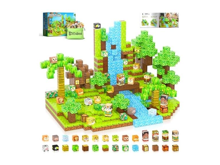 Gooidea 150-Piece Magnetic Blocks STEM - Image 1