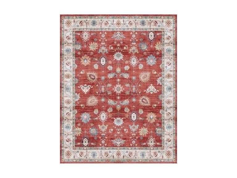 Gertmenian Washable Rug 9x13 Casper Red - Image 1