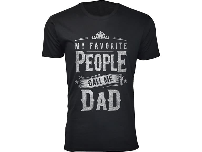 Dad Grandpa My Favorite People Call Me T-Shirt - Image 1