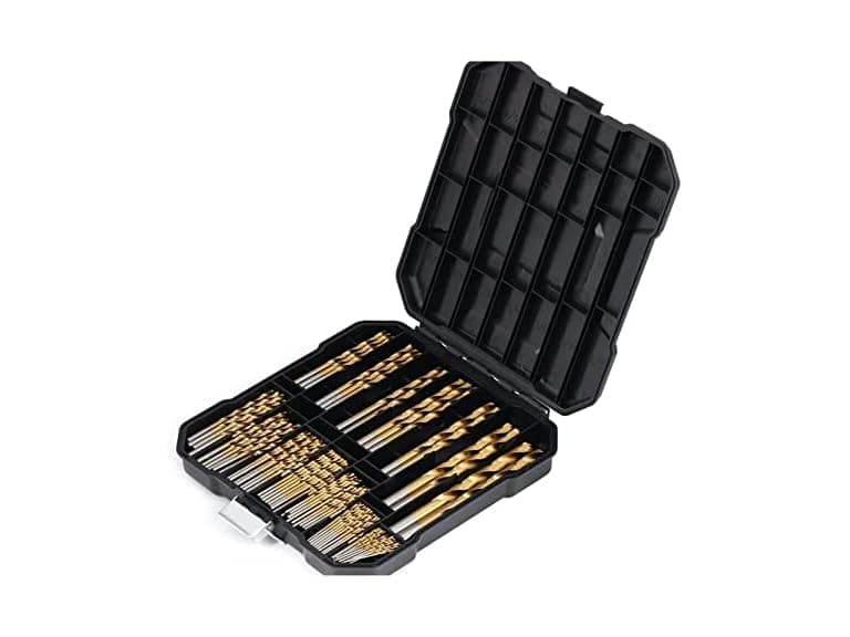 UTEYEEW 99Pcs Titanium Drill Bit - Image 1