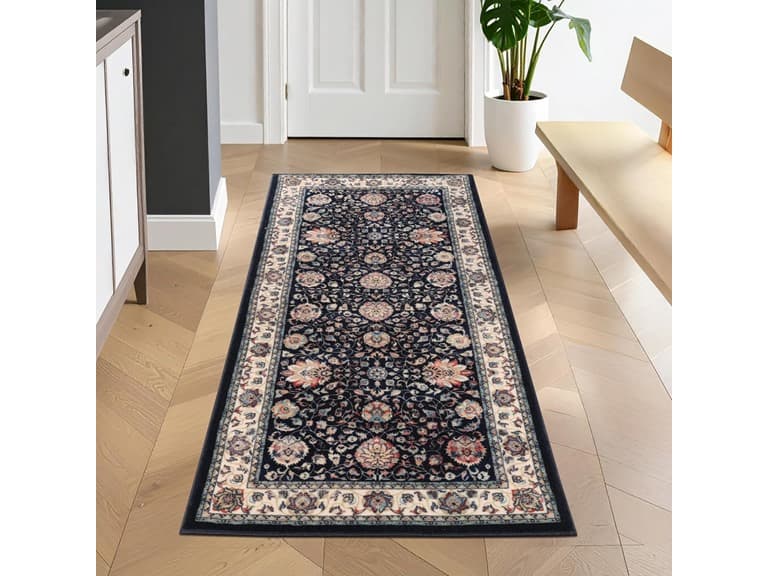 Superior Washable Indoor Runner Rug, 2'7"x6' - Image 1
