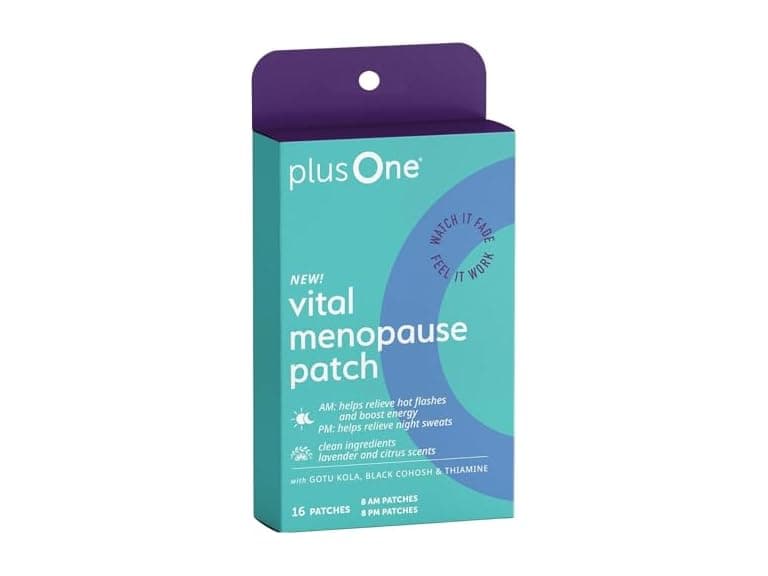 plusOne Vital Menopause Patches AM and PM 16ct - Image 1