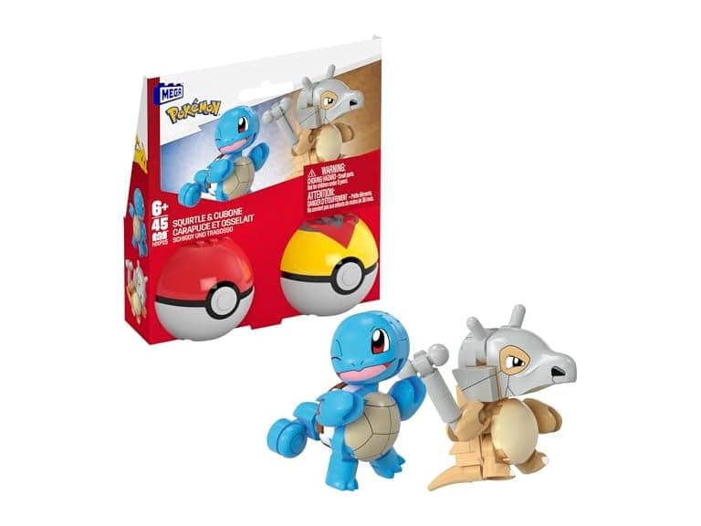 MEGA Pokémon Set, Squirtle & Cubone - Image 1