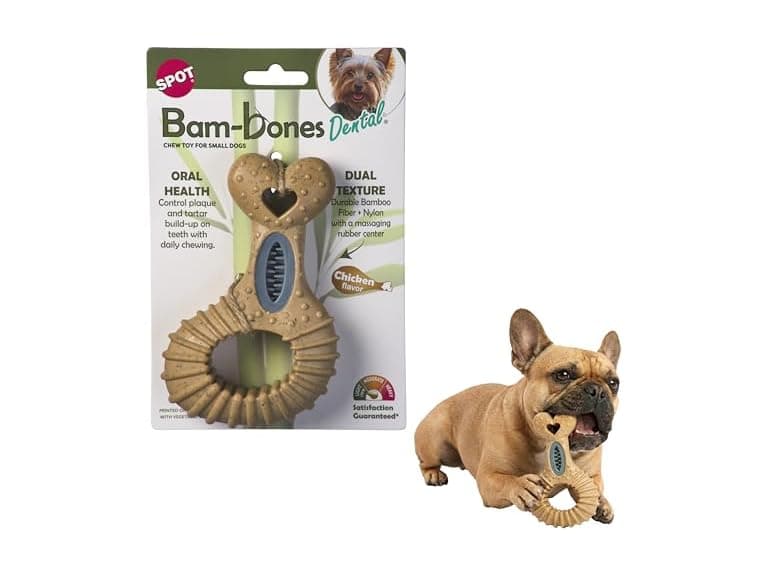 SPOT Bam-Bones Dental Dog Chew 6" - Image 1