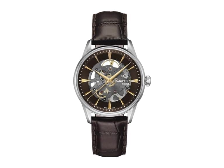 Certina, Mens, DS-1 Skeleton, Stainless Steel, Swiss Automatic, Watch - Image 1