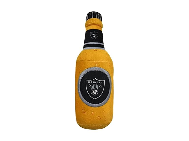 Pets First NFL LAS Vegas Raiders Beer Bottle  - Image 1