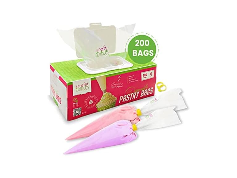 Disposable Piping Bags 12" 200-Pack - Image 1