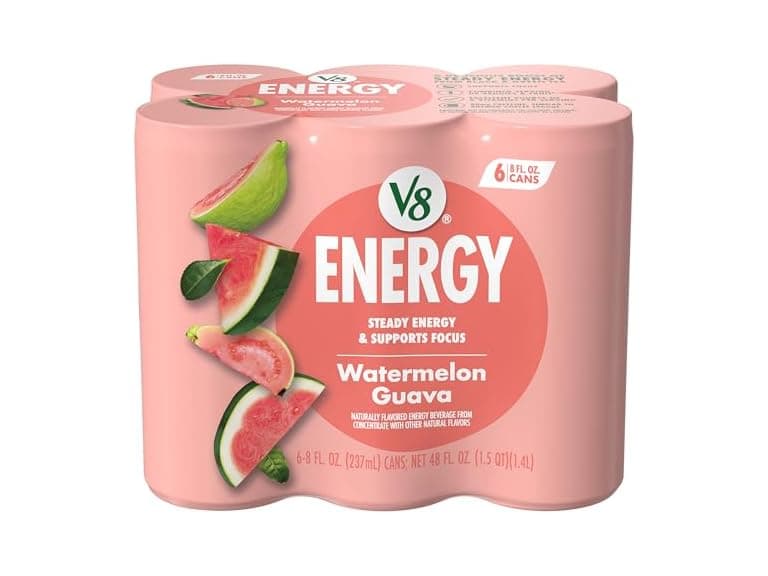 V8 Energy Watermelon Guava Energy Drink - Image 1