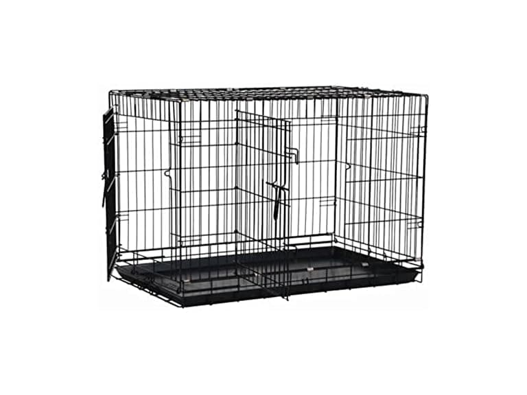 Precision Pet Products Two Door Crate Wire Dog Crate, 36" - Image 1