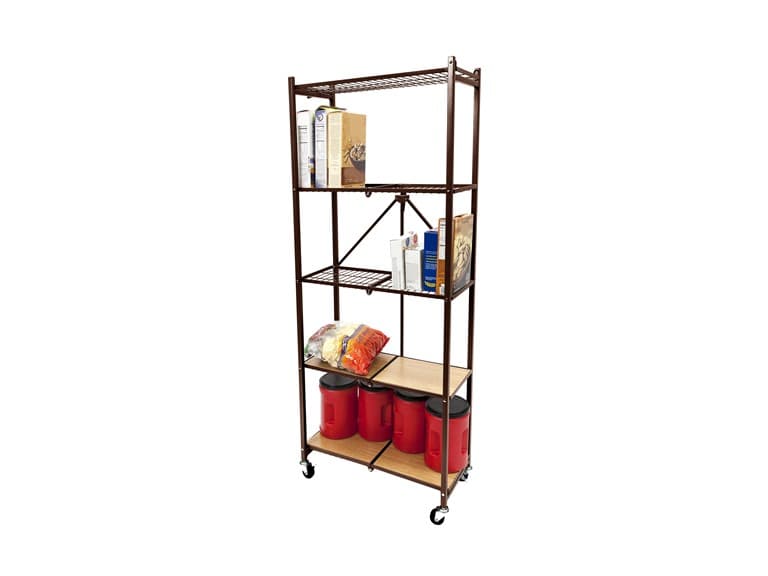 Origami 5-Tier Collapsible Storage Rack - Image 1