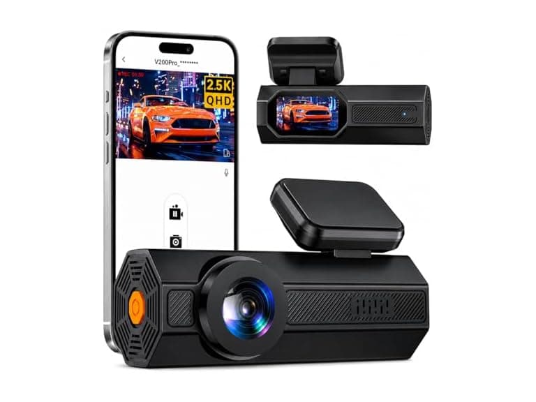 Veement 2.5K Dash Cam Front WiFi WDR - Image 1
