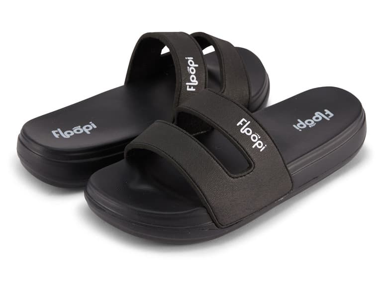 Womens Summer Double Strap Slide Sandal - Image 1
