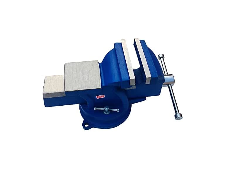 EXXO TOOLS 7382 4" Bench Vise - 360 Degree Swivel - Image 1