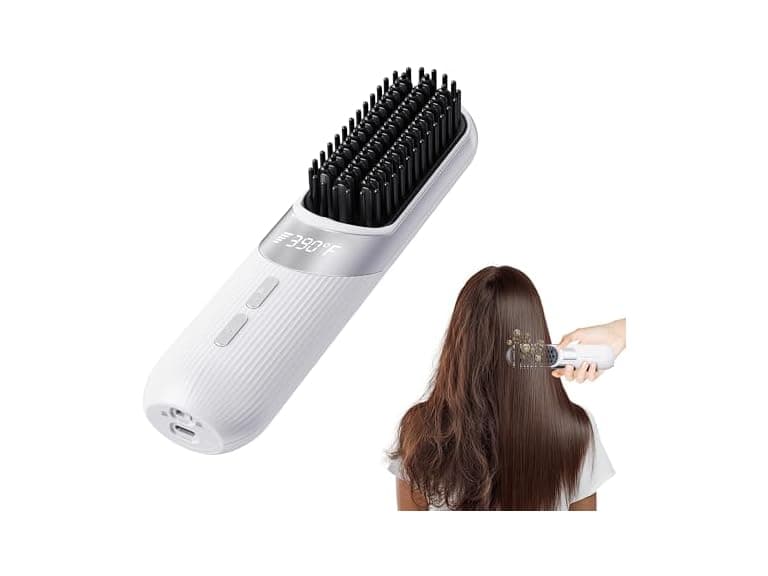 Cordless 2-in-1 Hair Styling Brush - Image 1