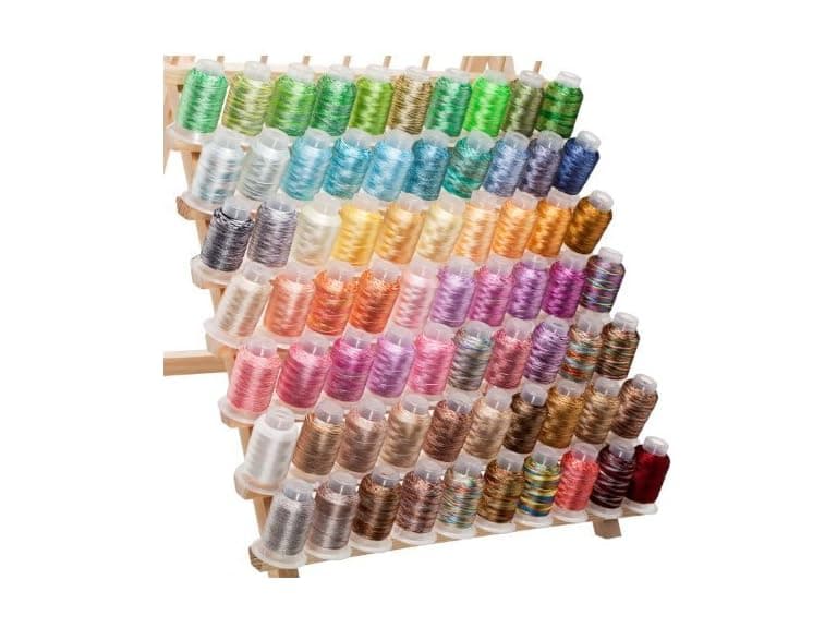 Kolors Embroidery 70 Spools Variegated Embroidery Machine - Image 1