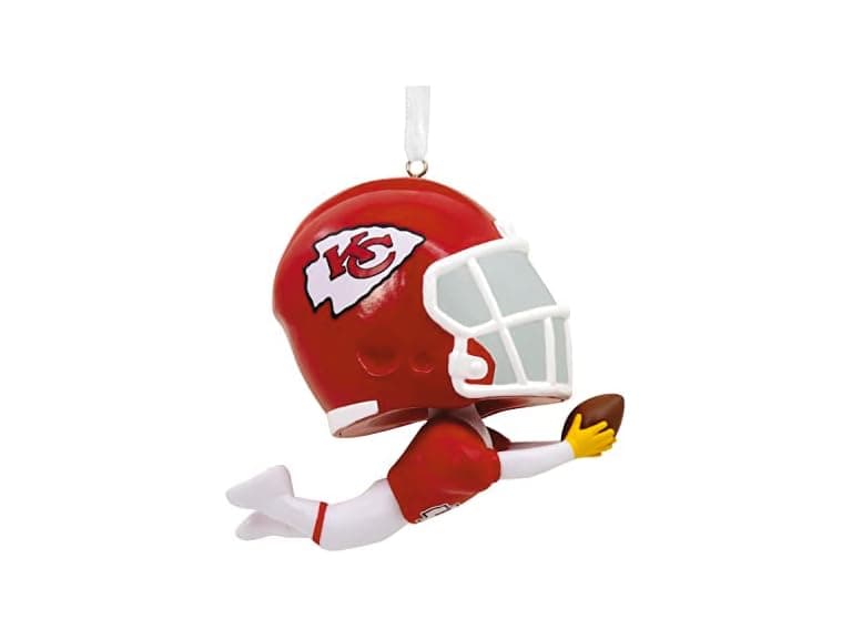 KANSAS CITY CHIEFS Bouncing Buddy Ornament - Image 1