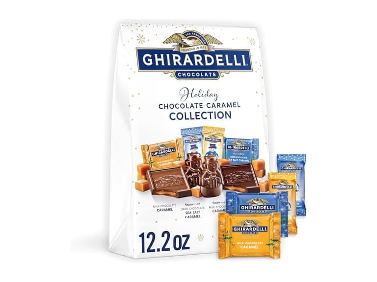 Ghirardelli Holiday Caramel Choc Squares - Image 1