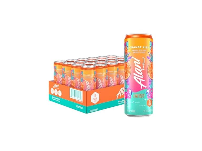 24PK Alani Nu ORANGE KISS, Sugar Free, Low Cal - Image 1