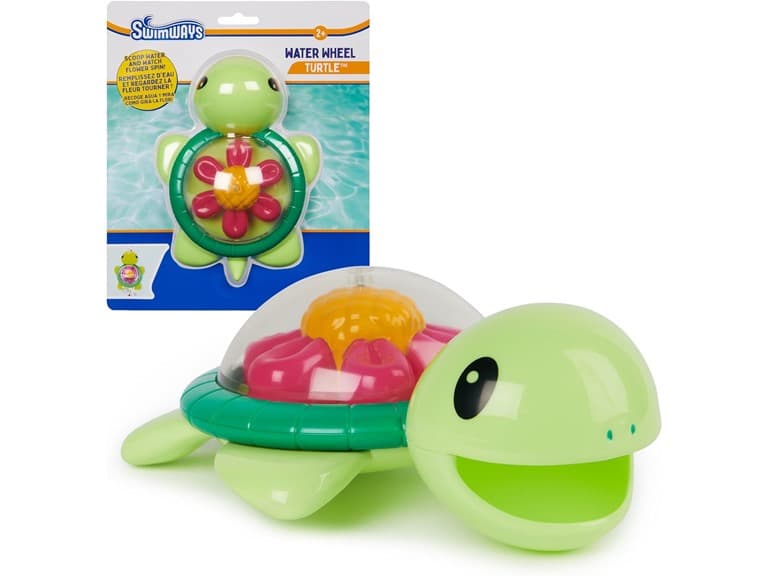 SwimWays Water Wheel Turtle Pool Toy